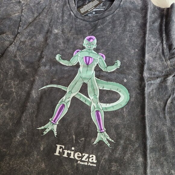 Dragonball Z Frieza Short Sleeve Tee Shirt Size M Anime Unisex T-shirt NEW - Picture 4 of 8